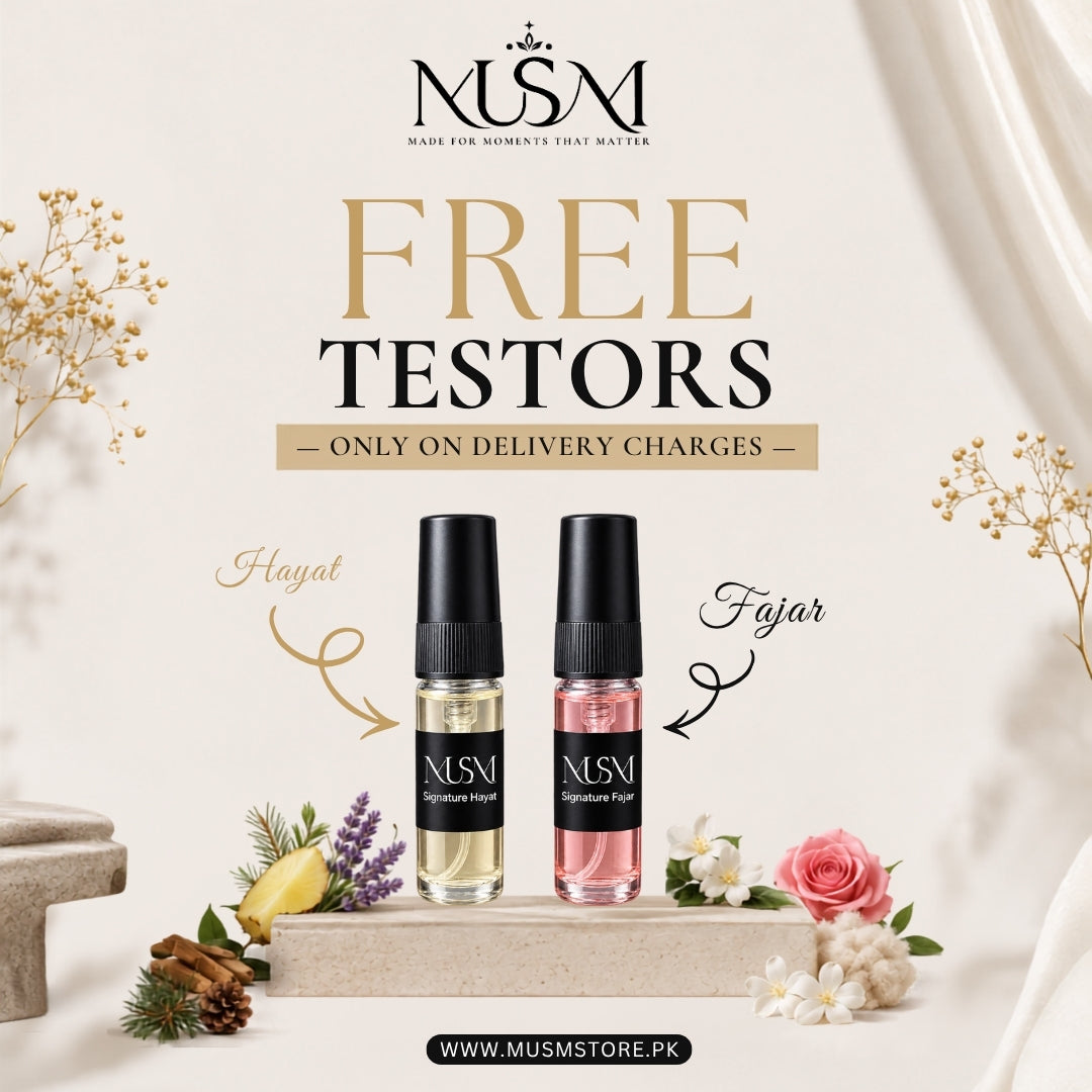 MUSM TESTORS original fragrance in Pakistan